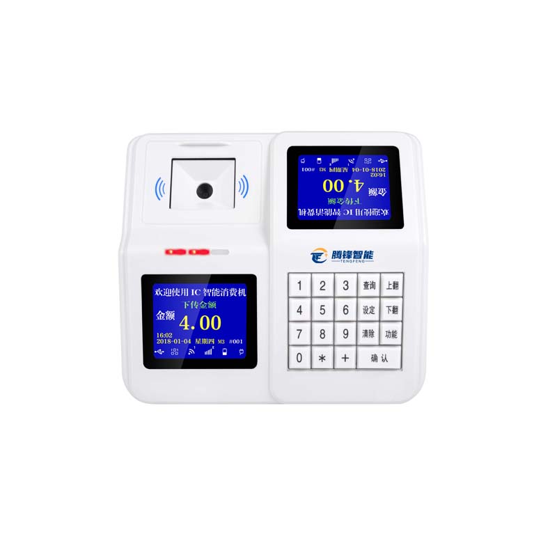 型号：TF-5803台式款二维码刷卡消费机