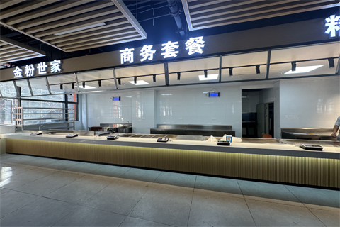 惠州一个园区采用本公司食堂刷卡消费系统案例